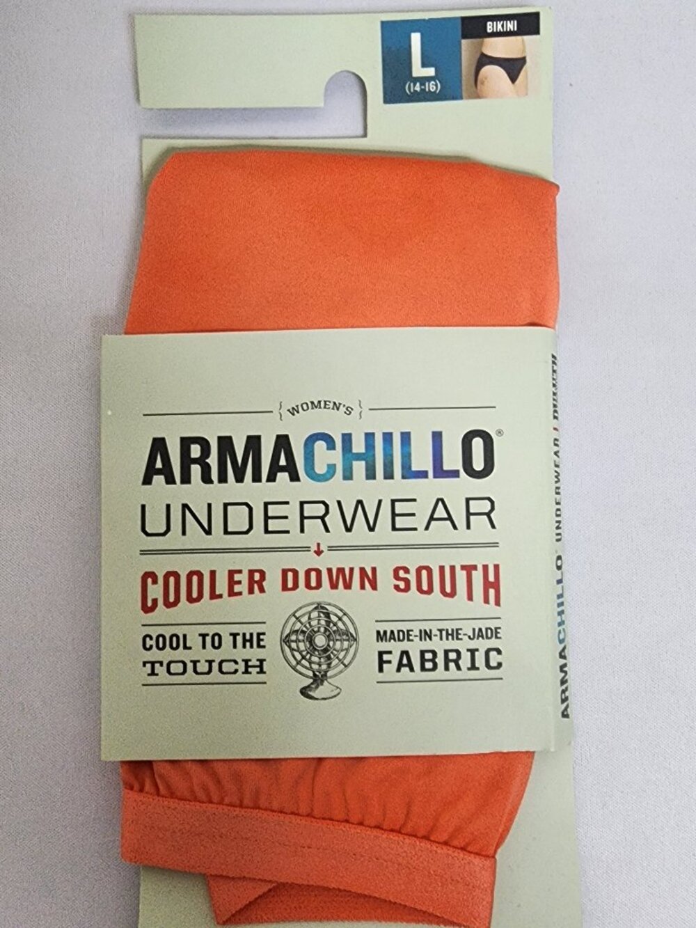 Duluth Trading Co Armachillo Women's Bikini Underwear - Orange